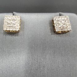 DIAMOND💎 CLUSTER EARRINGS