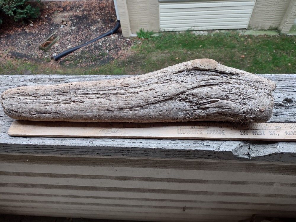 19-in Long Midwestern Driftwood With Little K On N