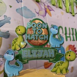 Dinosaur Cake Topper