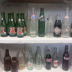 Old Drink Bottle Collection 