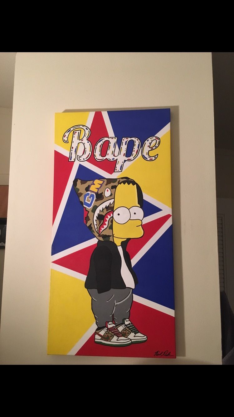 BAPE X SIMPSON
