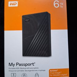 WD 6TB PORTABLE HDD