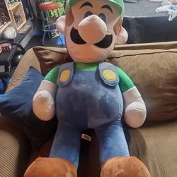 Large luigi plush online