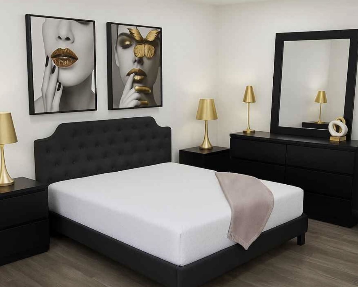 New And Modern Bedroom Set - Juego De Cuarto Nuevo Y Moderno 