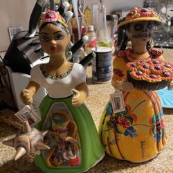 Muñequitas De Artesanías Mexicanas