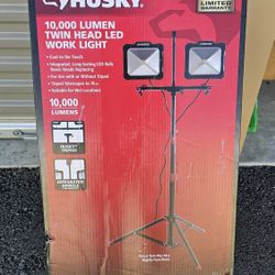 * Husky
10,000-Lumen Twin-Head LED Work Light
