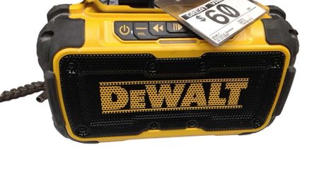 Dewalt Dcr010 Yellow Portable Speaker