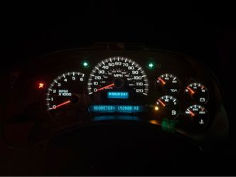 2003-2005 stock Chevy gmc cluster