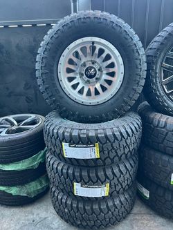 Brand new tire and wheel package