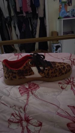 Leopard print shoes