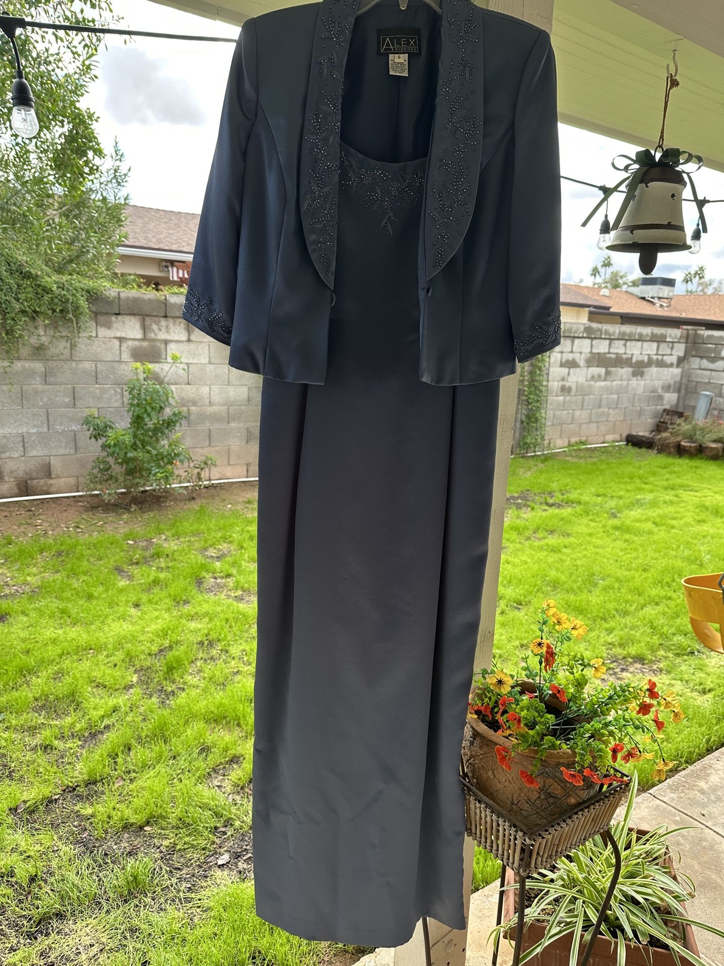 2 Piece Mother Of The Bride/Groom Dress And Jacket