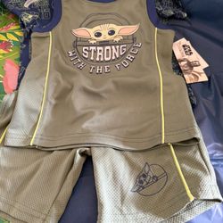 Boy’s Star Wars Clothing Outfit . 3/ Pc. Size 3-T. NWTs 