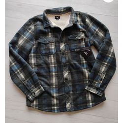 O'Neill NEW Spruce SuperFleece Lined Flannel Jacket