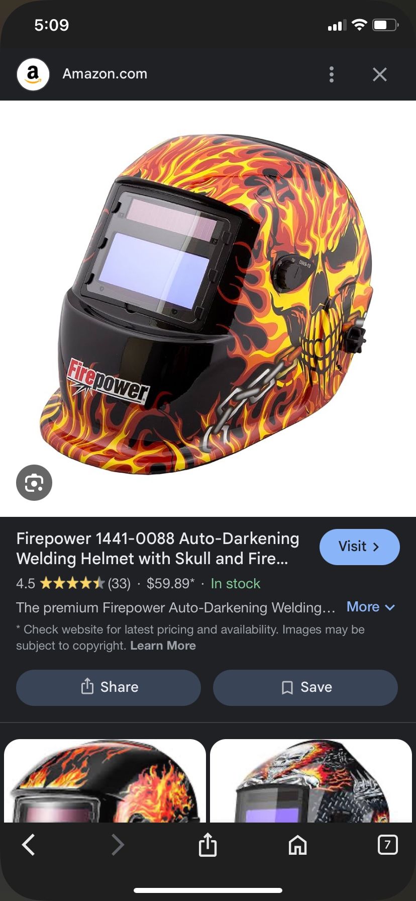 Firepower Welding Helmet