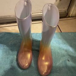 Girls Rain Boots Size 3