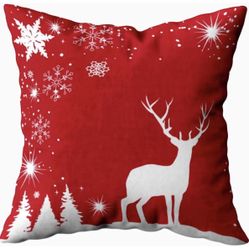 Christmas Pillow Cover, New