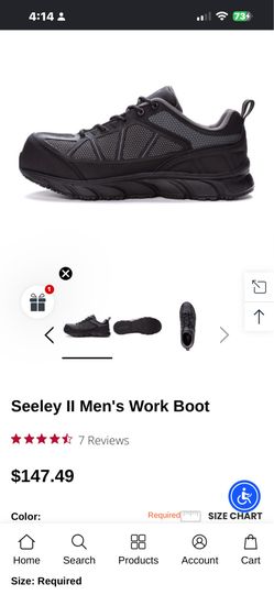 Seeley II Men's Work Boot $60