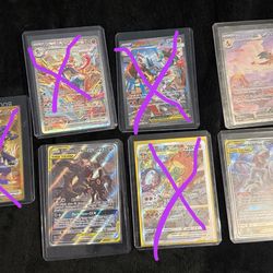 Pokemon cards fs/ft (plz read description)