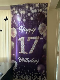 Banner Happy Birthday 17