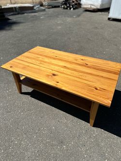 Coffee Table with Shelf
