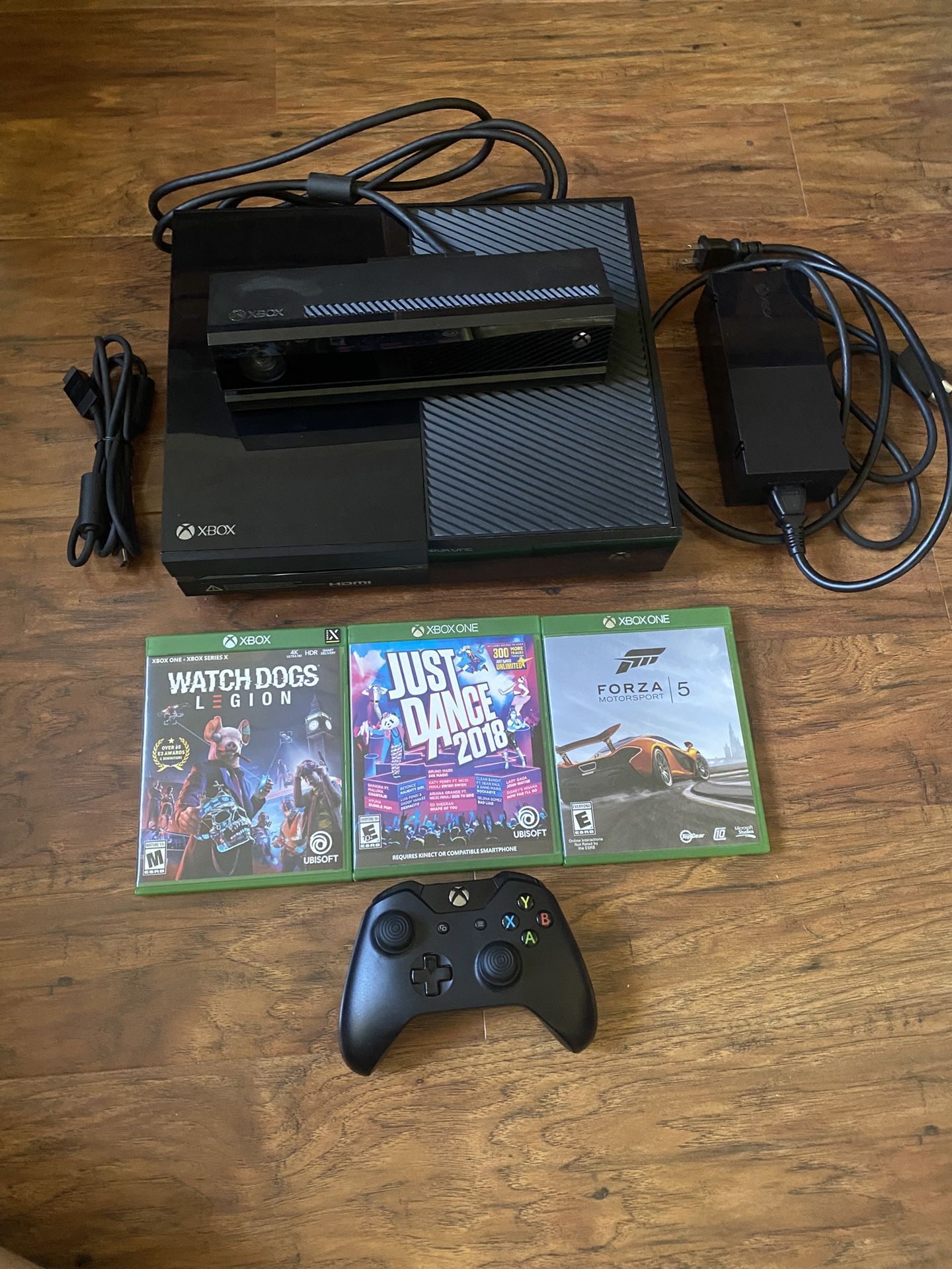 Xbox One with Kinect and Games!