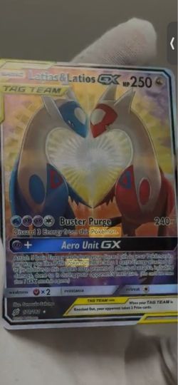Latias & Latios GX Tag Team Pokémon Card