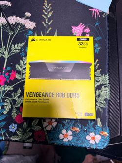 CORSAIR Vengeance ARGB DDR5 RAM 32GB (2x16GB) Up to 6400MHz 1.35V Intel XMP Computer Desktop Memory