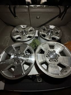 17 “Toyota 5-Spoke Alloy Wheels Set of 4