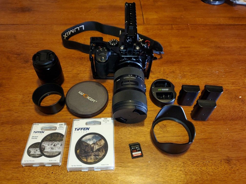 Panasonic GH5 w/ Sigma 18 - 35mm & Metabones Speedbooster Filmmaking Kit
