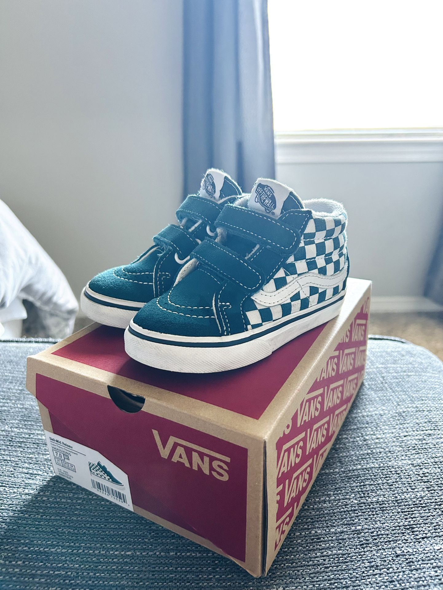 Unisex Sk8 Checker Vans Toddler