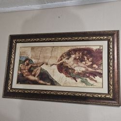 Large Oil Painter Picture 