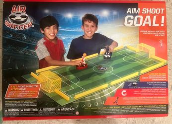 Air soccer board game