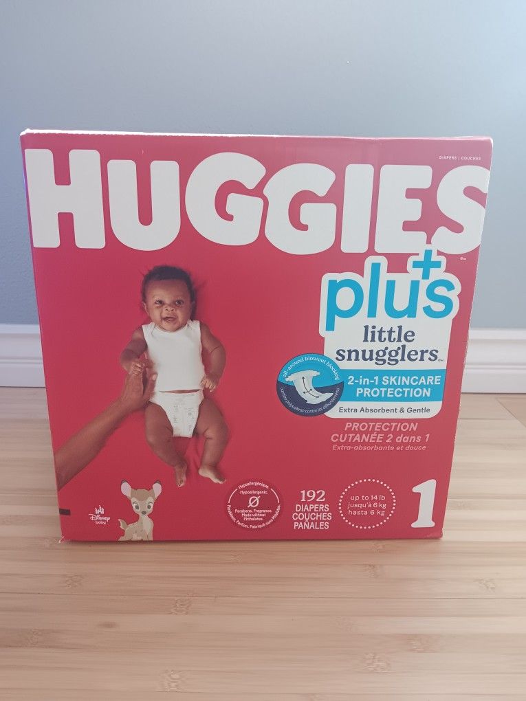 Huggies Diapers, Size 1
