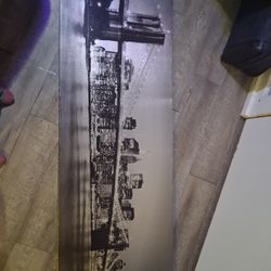 60"×19" City Skyline Canvas 