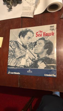Laserdisc, The Sea Hawk.  Errol Flynn (NOS)