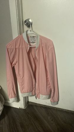Jacket red and white size s