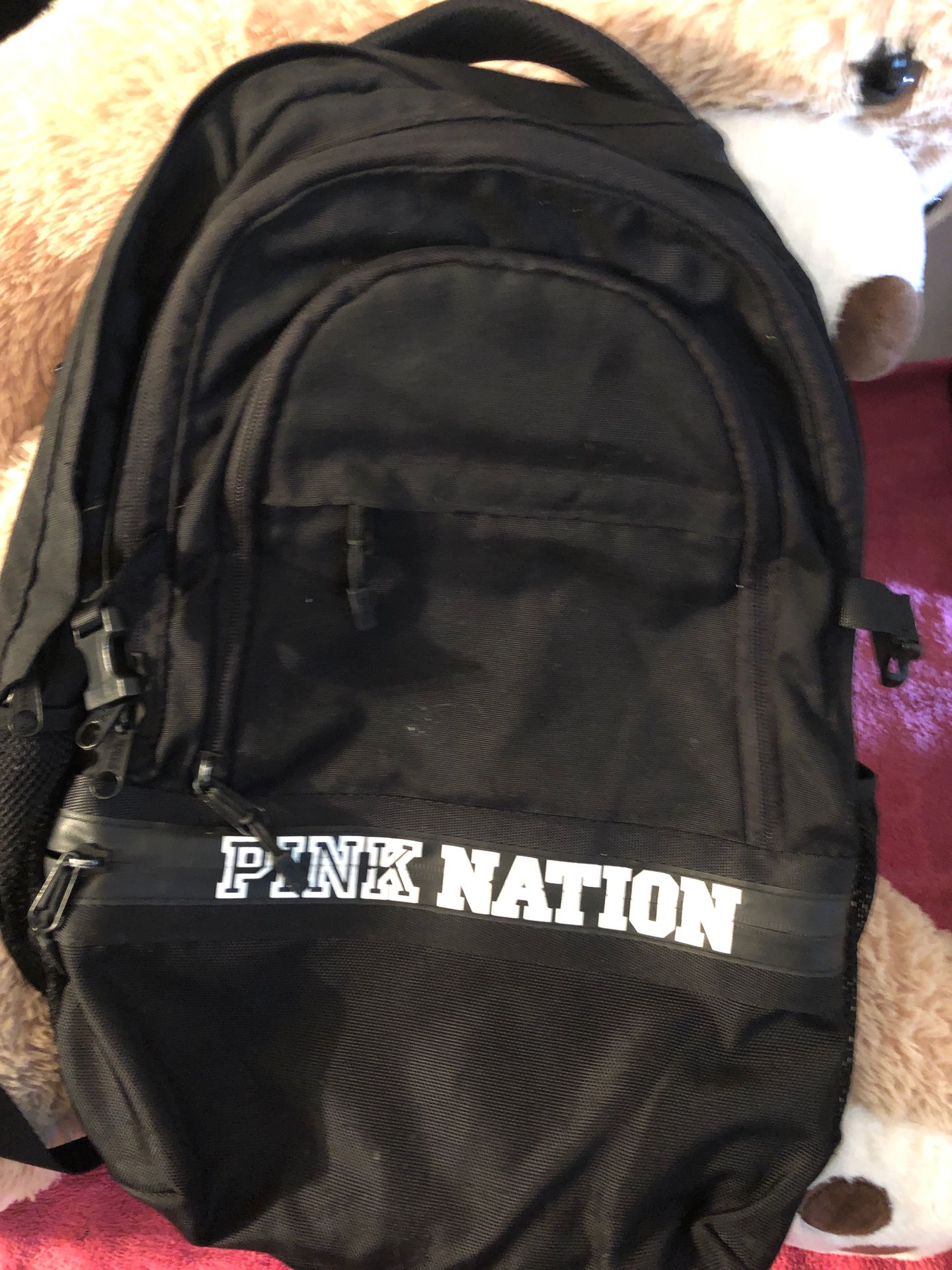 Pink nation girl backpack