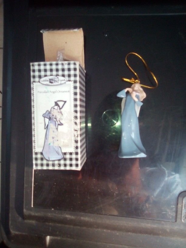 Porcelain Angel Ornament