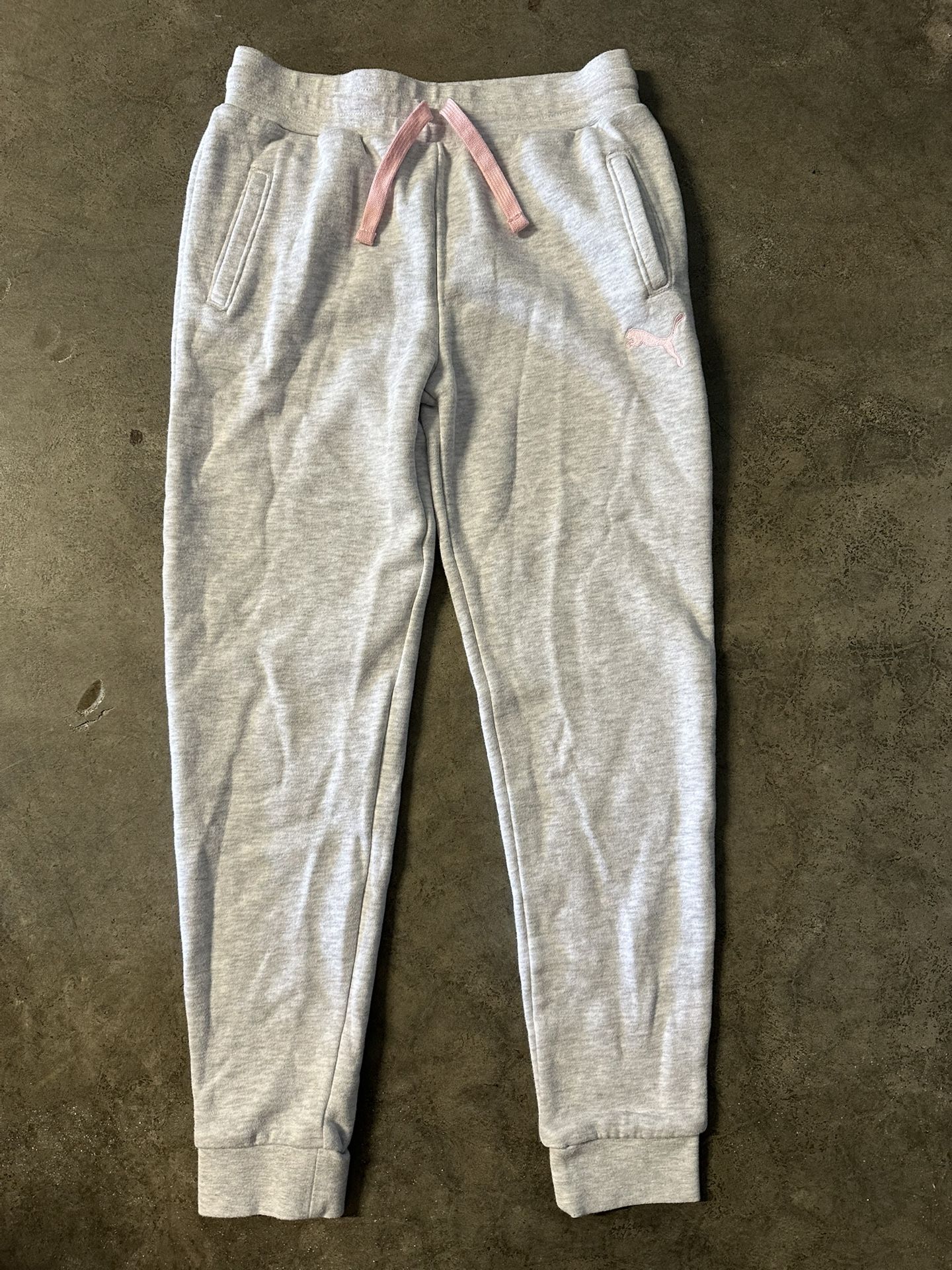 Girls Puma Sweatpants Size Big Kids 14/16, Like New