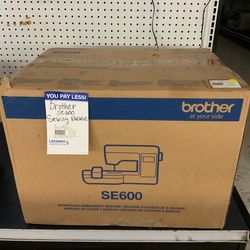 Brother Se600 Sewing Machine 