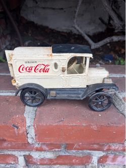 Vintage Coca-Cola truck with crate 100.00 obo