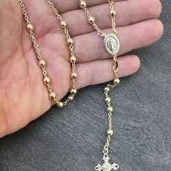 Gold Plated Rosary
