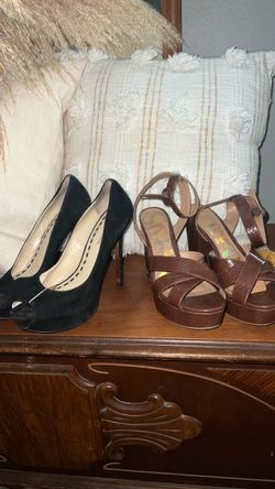 Size 9 heels Enzo angiolini and Sam Edelman