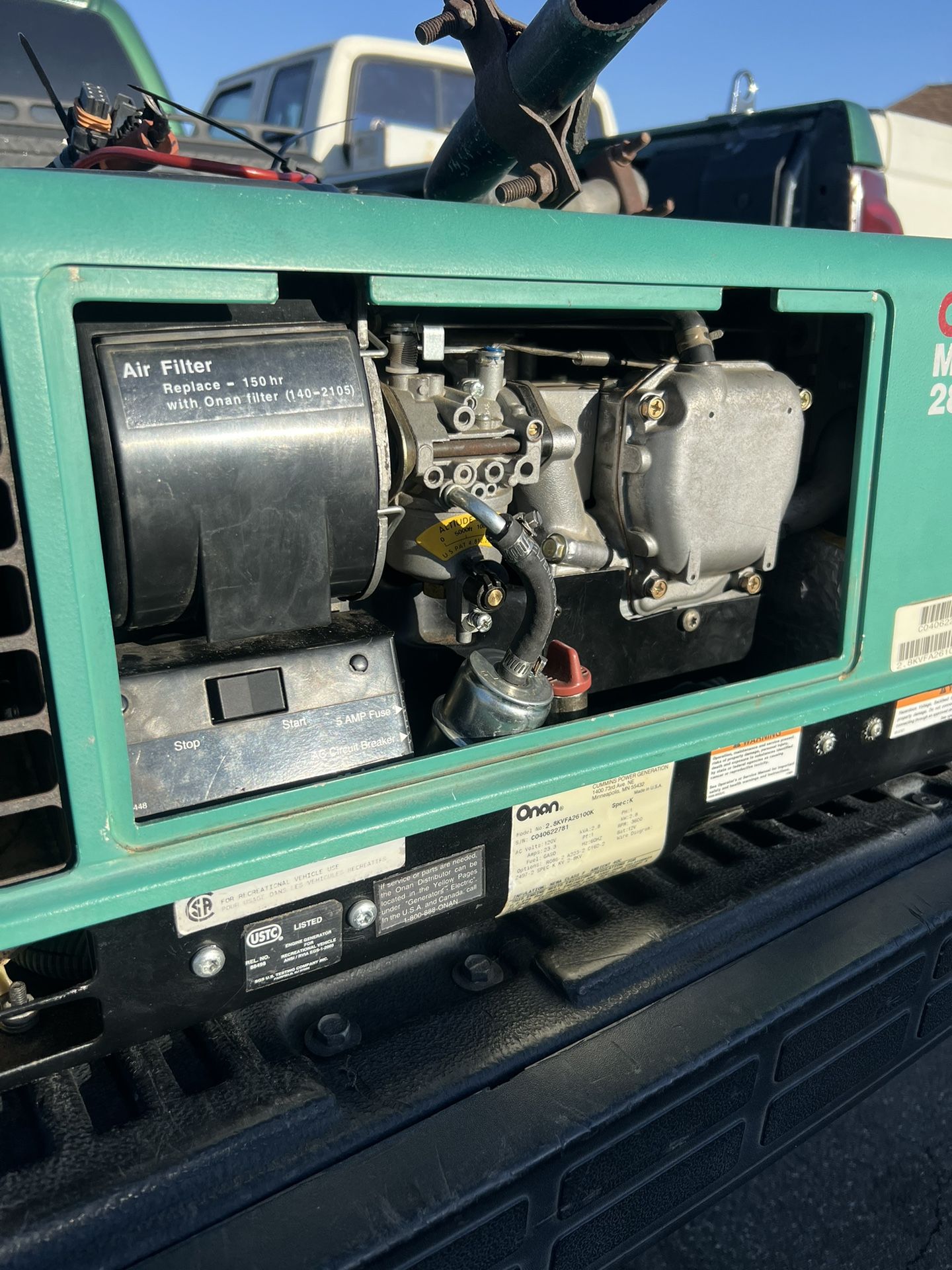 Onan 2800 Microlight Generator for Sale in Victorville, CA - OfferUp