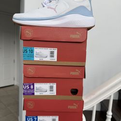 WOMEN’S PUMA Sneakers size 7, 8 and 10