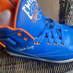 Patrick Ewing Athletics 33 HI x Orion Hybrid basketball shoe in blue
