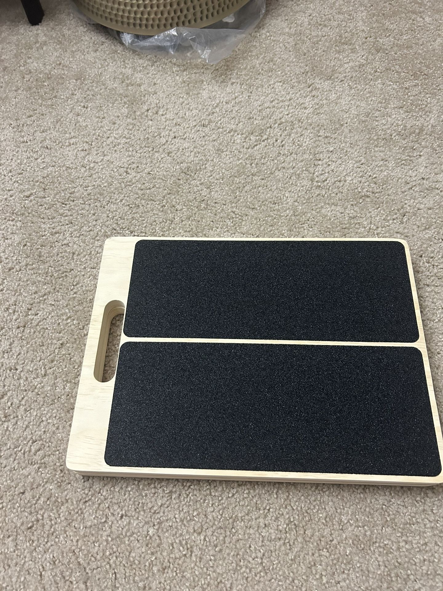 Portable Wooden Slant Board for Calf Stretching Squats Calf Stretcher