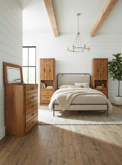 Moving Sale! Substantial Honey Oak 3-Piece Bedroom Furniture Set