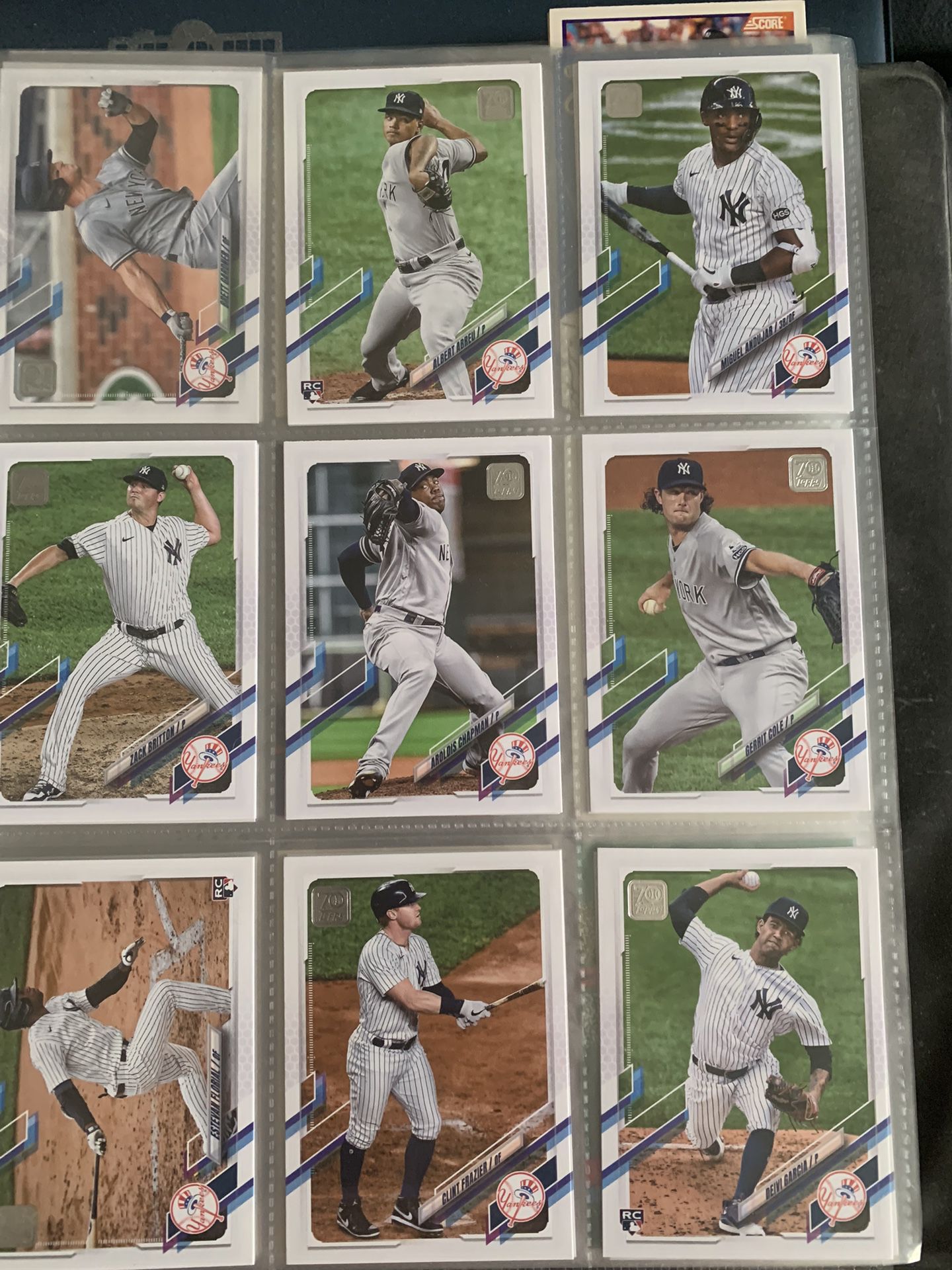 Yankees Baseball Cards