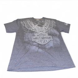 Harley Davidson Big Eagle Albert Lea Minnesota Biker T shirt Size XL